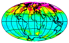 Ozone Field of 25 April 2005