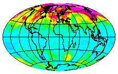 Ozone Field of 26 April 2005