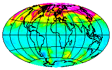 Ozone Field of 27 April 2005