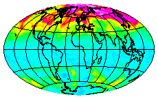 Ozone Field of 28 April 2005