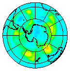 Ozone Field of 28 April 2005