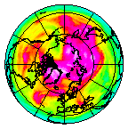 Ozone Field of 29 April 2005