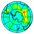 Ozone Field of 20 May 2005
