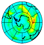 Ozone Field of 21 May 2005