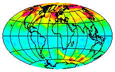Ozone Field of 22 May 2005