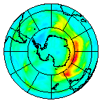 Ozone Field of 23 May 2005