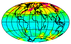 Ozone Field of 25 May 2005