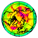 Ozone Field of 25 May 2005