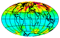 Ozone Field of 26 May 2005