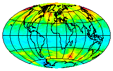 Ozone Field of 18 June 2005