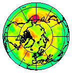 Ozone Field of 18 June 2005