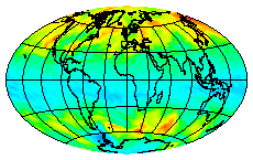 Ozone Field of 20 June 2005
