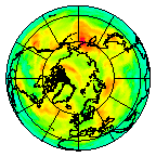 Ozone Field of 20 June 2005