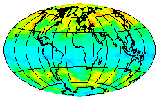 Ozone Field of 21 June 2005