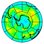 Ozone Field of 21 June 2005