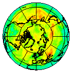 Ozone Field of 22 June 2005