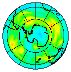 Ozone Field of 22 June 2005