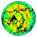 Ozone Field of 23 June 2005