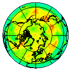 Ozone Field of 24 June 2005