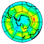 Ozone Field of 24 June 2005
