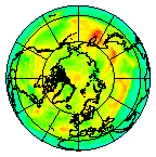 Ozone Field of 25 June 2005