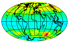 Ozone Field of 26 June 2005