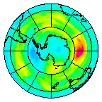 Ozone Field of 26 June 2005