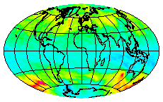Ozone Field of 20 July 2005