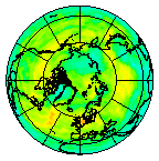 Ozone Field of 20 July 2005