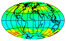 Ozone Field of 21 July 2005