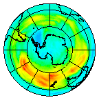 Ozone Field of 21 July 2005