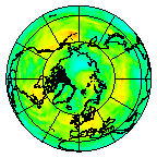 Ozone Field of 23 July 2005