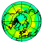 Ozone Field of 24 July 2005