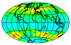 Ozone Field of 25 July 2005