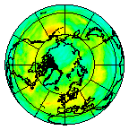 Ozone Field of 25 July 2005
