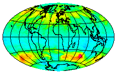 Ozone Field of 26 July 2005