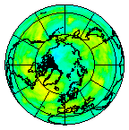 Ozone Field of 21 August 2005