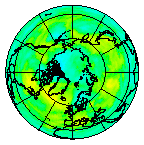 Ozone Field of 22 August 2005