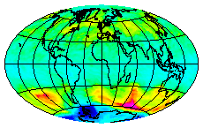 Ozone Field of 23 August 2005