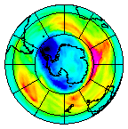 Ozone Field of 23 August 2005