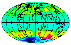 Ozone Field of 26 August 2005