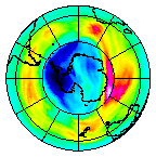 Ozone Field of 26 August 2005