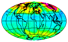 Ozone Field of 24 December 2005