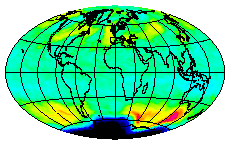 Ozone Field of 23 September 2006