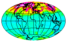 Ozone Field of 28 March 2007