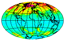 Ozone Field of 23 May 2007