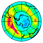 Ozone Field of 19 July 2007