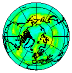 Ozone Field of 25 September 2007