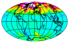 Ozone Field of 03 March 2008