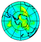 Ozone Field of 03 March 2008
